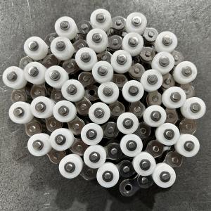 Conveyor chain with plastic roller